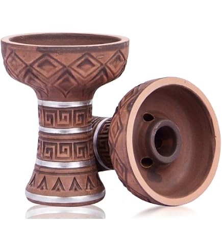 Amazon.com: Hookah Bowl Phunnel Shisha Bowl - Kitosun Clay Hookah